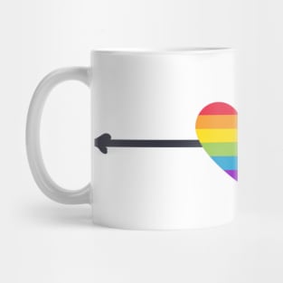 LGTBQ Love Arrow Mug